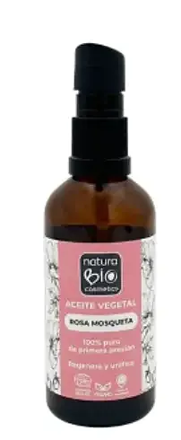 Aceite vegetal roll-on 15 rosa mosqueta, Naturabio