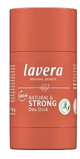 Desodorante stick 48h + strong & natural, Lavera