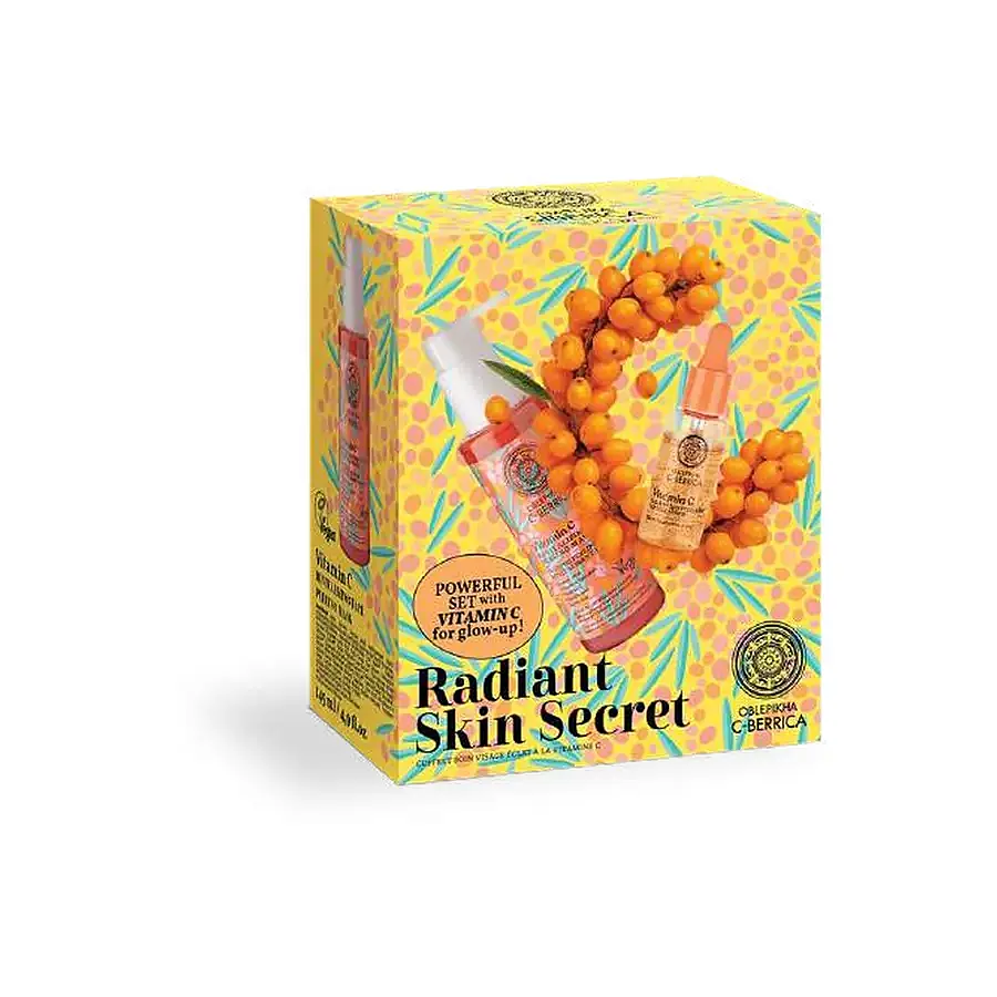 Set regalo radiant skin secret oblepikha c berrica, Natura Siberica