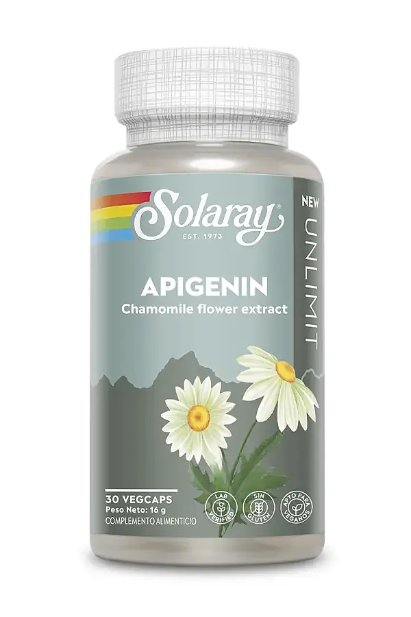 Apigenin unlimit 30 cápsulas vegetales, Solaray