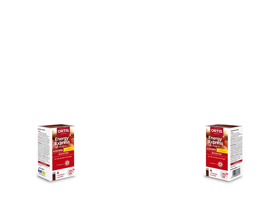 Energy express limón jengibre sin alcohol BIO 04 x 15 ml, Ortis