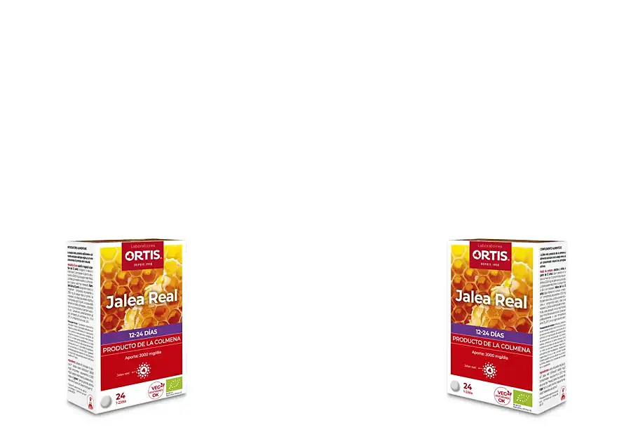 Jalea real BIO 3 x 8 comprimidos masticables, Ortis